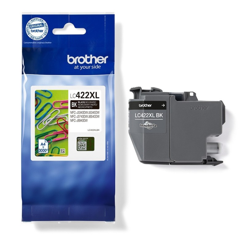 Brother LC422XL fekete eredeti tintapatron