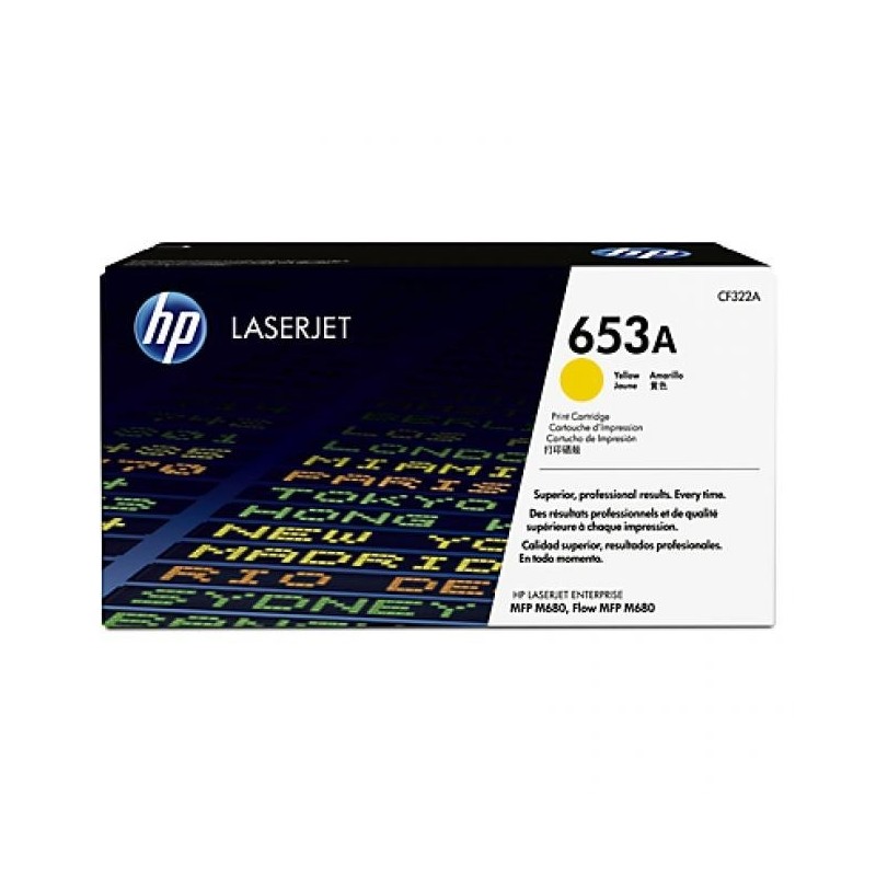 HP CF322A (653A) sárga eredeti toner