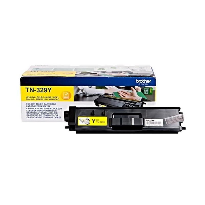 Brother TN-329Y sárga eredeti toner