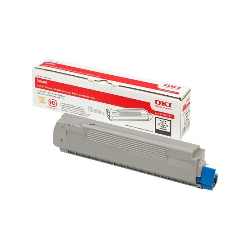 Oki [C-8600] fekete eredeti toner (43487712)