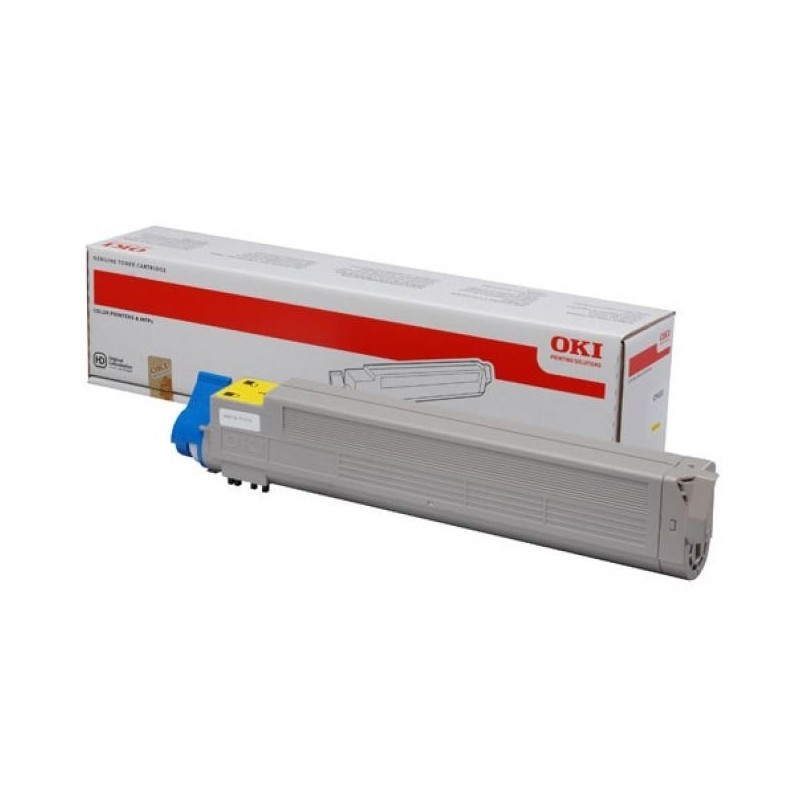 Oki [C-9655] sárga eredeti toner (43837129)