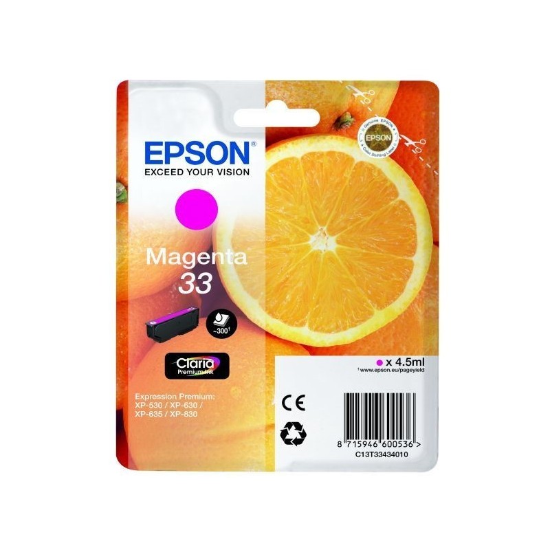 Epson T3343 magenta eredeti tintapatron