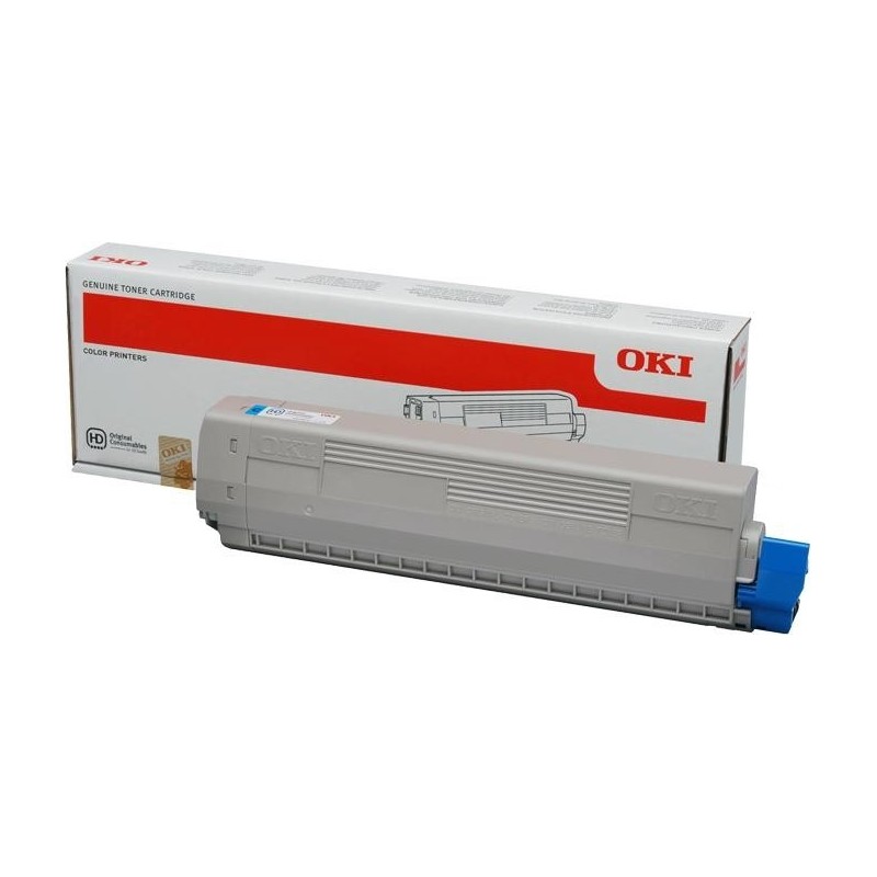 Oki C612 kék eredeti toner (46507507)