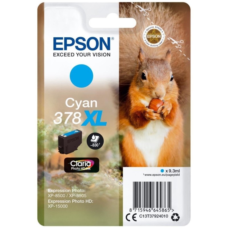Epson T3792 kék eredeti tintapatron