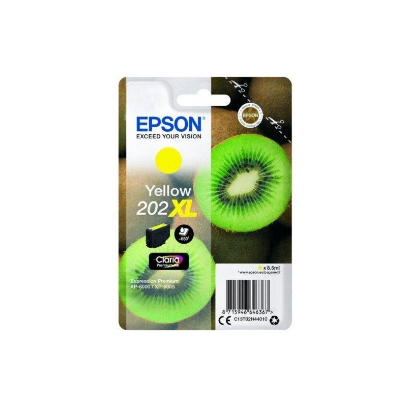 Epson T02H4 (202XL) sárga eredeti tintapatron