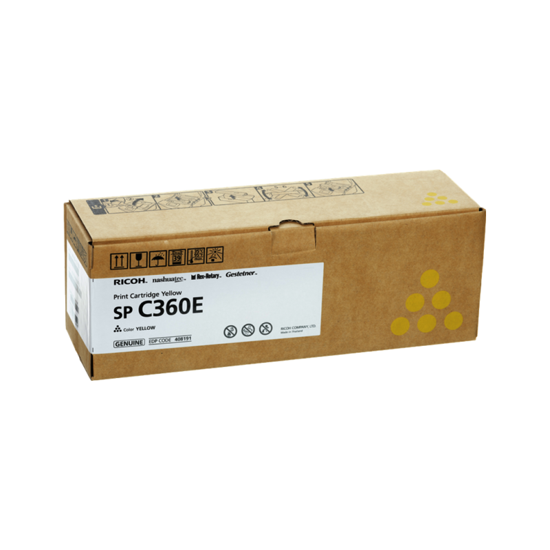 Ricoh SPC360E sárga eredeti toner (408191)