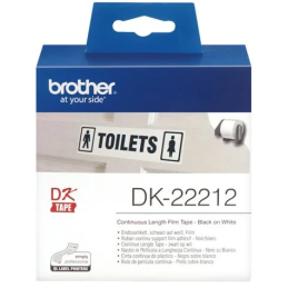 Brother DK-22212 fehér eredeti öntapadós szalagcímke 62mm