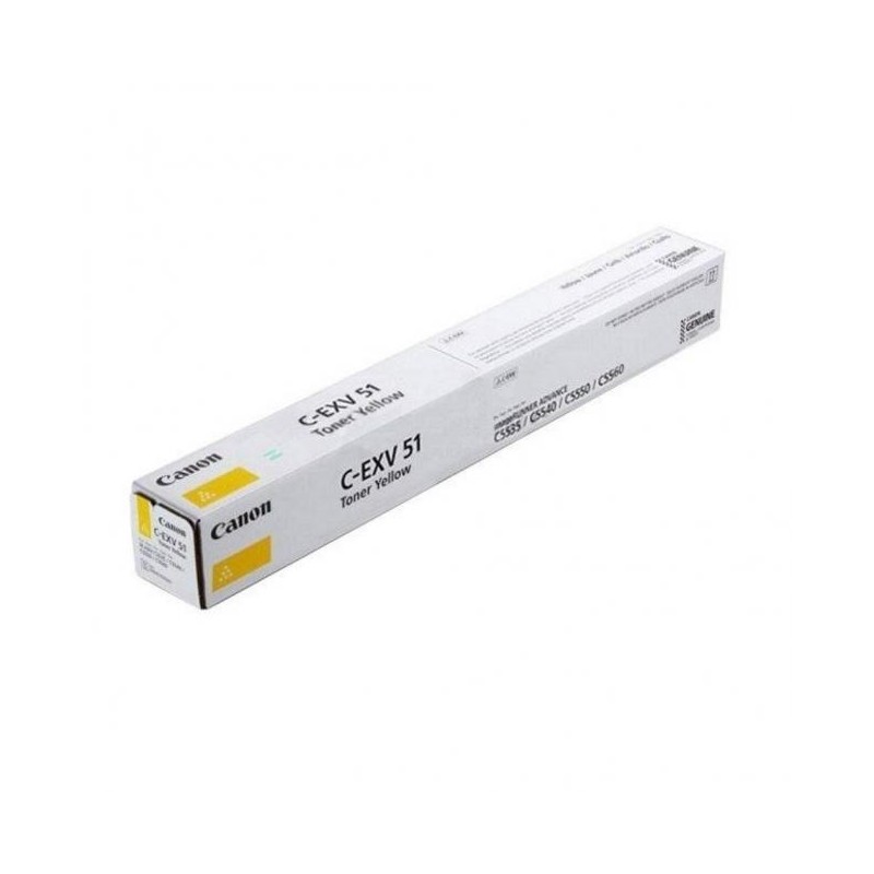 Canon C-EXV51L sárga eredeti toner