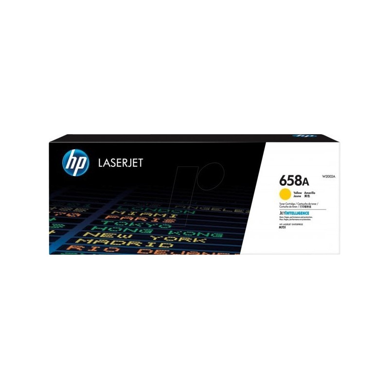 HP W2002A (658A) sárga eredeti toner