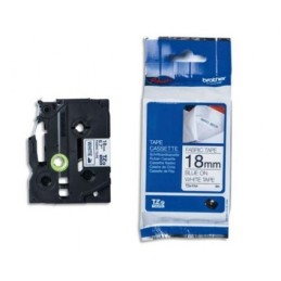 Brother TZE-FA4 fehér alapon kék eredeti feliratozó szalag