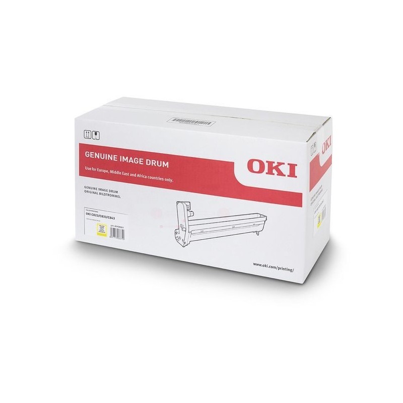 Oki [C650] sárga eredeti dobegység (09006134)