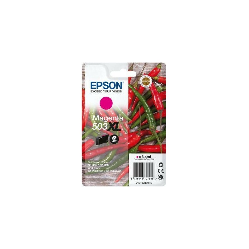 Epson T09R3 (503XL) magenta eredeti tintapatron