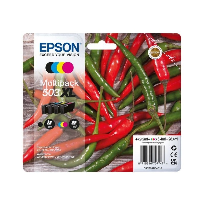 Epson T09R6 (503XL) eredeti tintapatron multipack