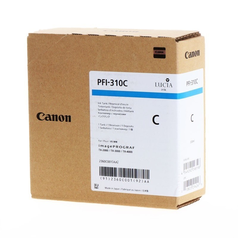 Canon PFI-310 kék eredeti tintapatron