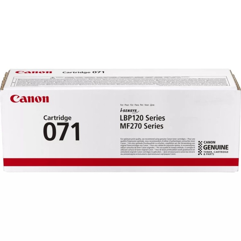 Canon CRG-071 fekete eredeti toner