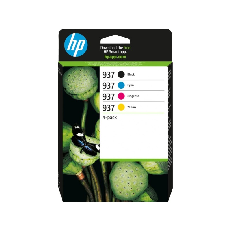 HP 6C400NE No.937 eredeti tintapatron multipack (BK/C/M/Y)
