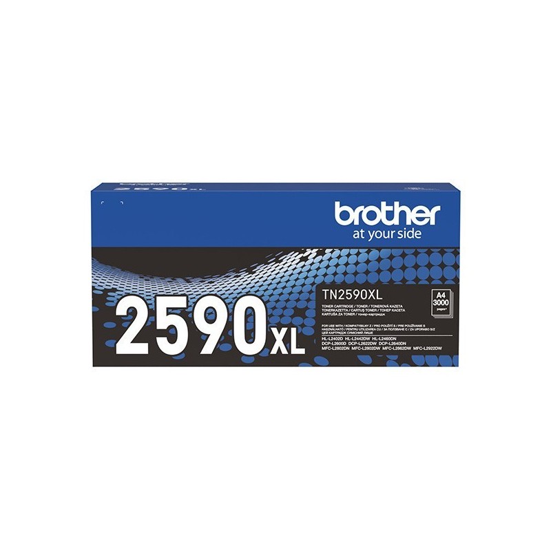 Brother TN-2590XL fekete eredeti toner