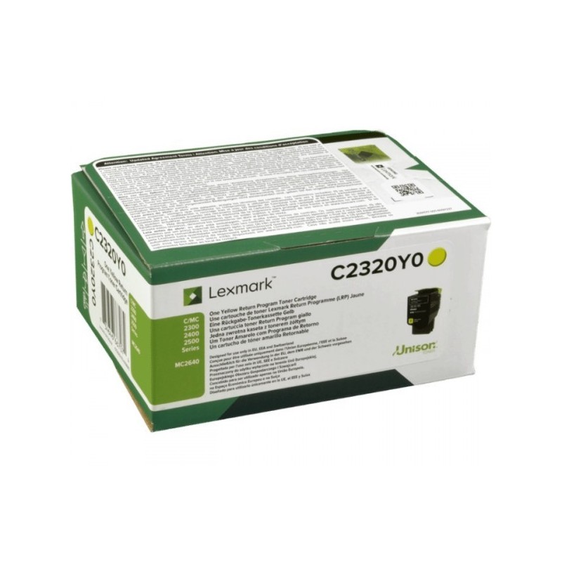 Lexmark [C2535/MC2425] C2320Y0 sárga eredeti 1k toner