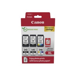 Canon PG-545XL X2 + CL-546XL eredeti tintapatron multipack + fotópapír