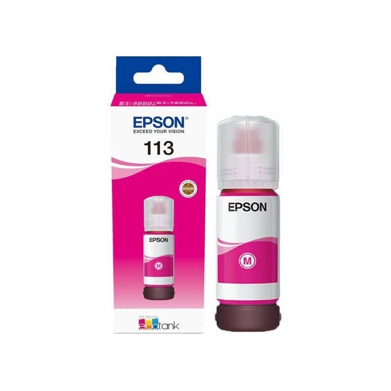 Epson T06B3 (113) magenta eredeti tinta
