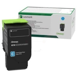 Lexmark [CS/CX421] 78C20C0 kék eredeti 1,4k toner