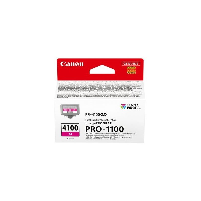 Canon PFI-4100 magenta eredeti tintapatron