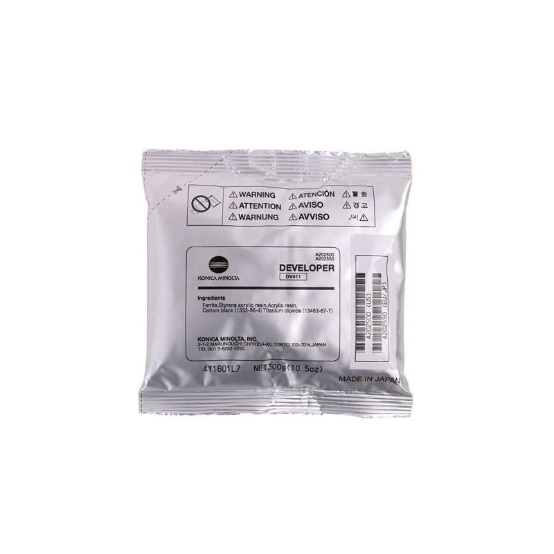 Konica Minolta DV411K fekete eredeti developer (A202550)