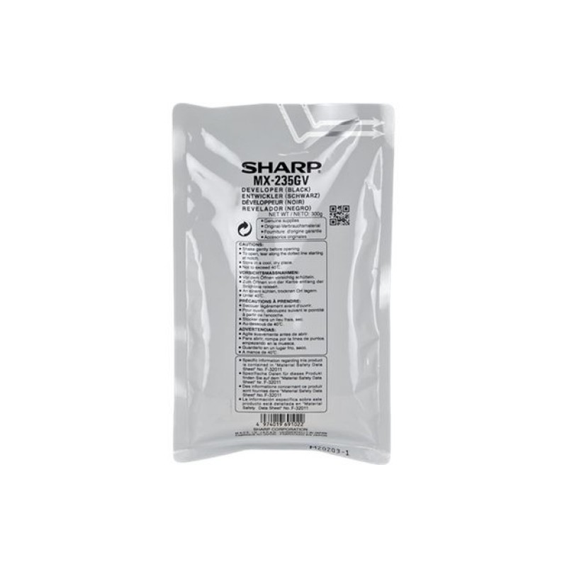 Sharp MX-235GV fekete eredeti developer