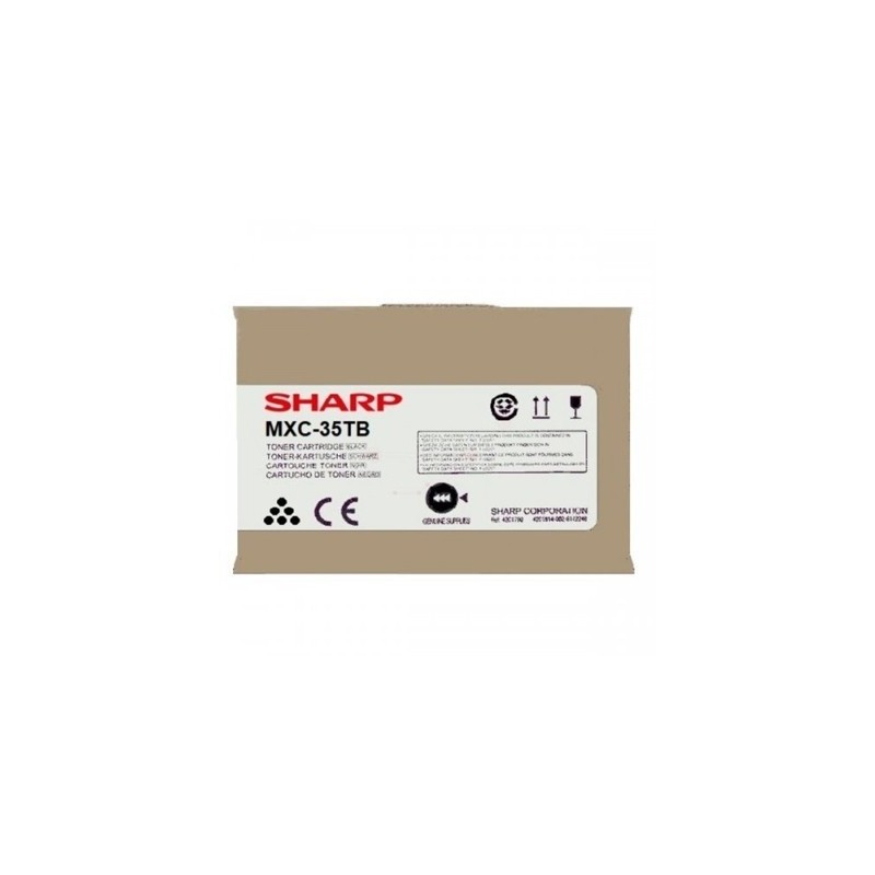 Sharp MX-C35TB fekete eredeti toner