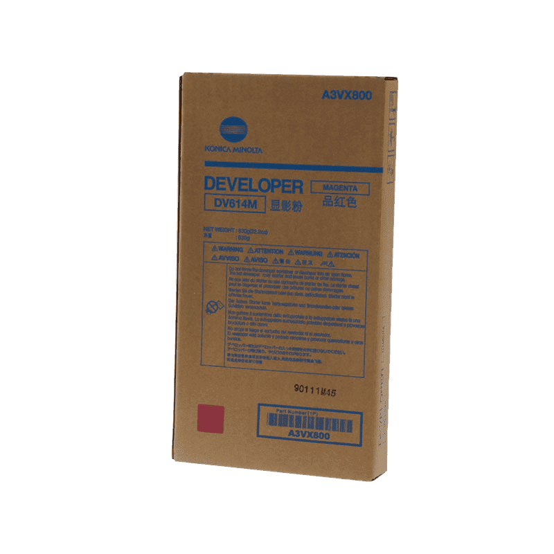 Konica Minolta DV614M magenta eredeti developer