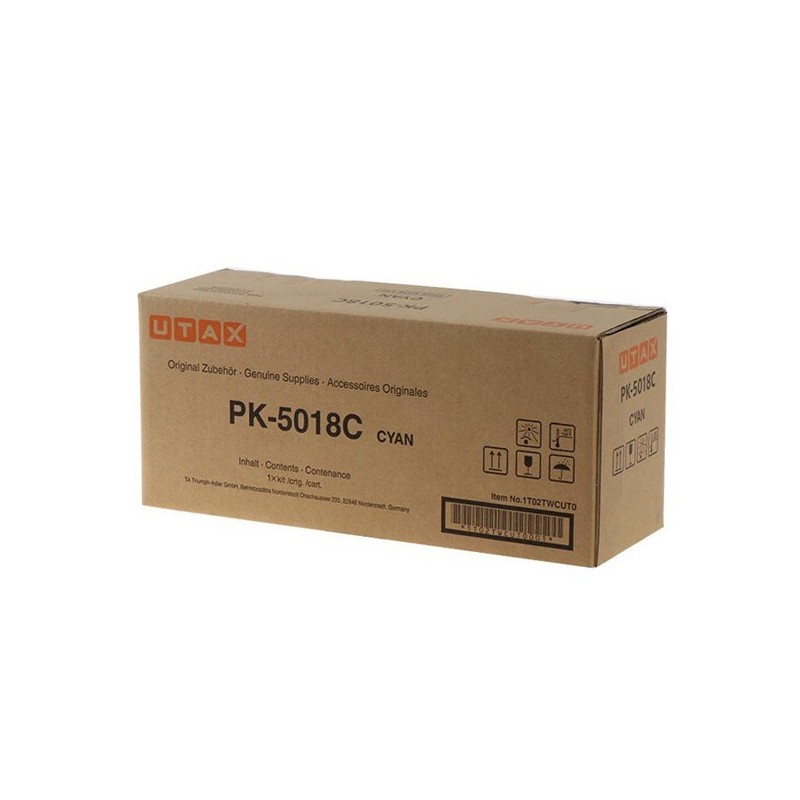 Utax PK-5018 kék eredeti toner
