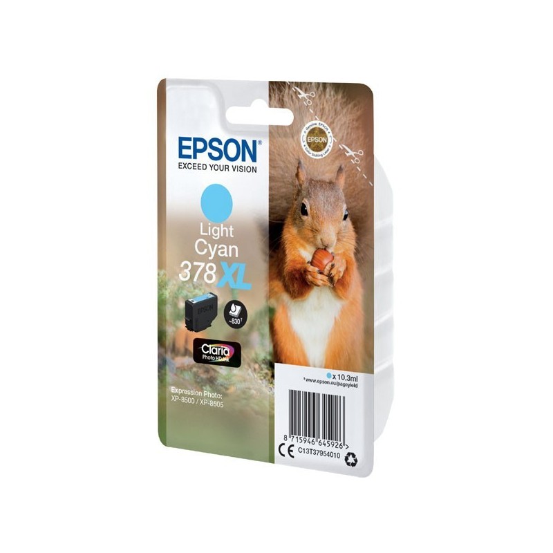 Epson T3795 (378XL) világoskék eredeti tintapatron