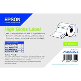 Epson S045534 eredeti címketekercs