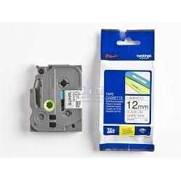 Brother TZE-231CIV csomagolás nélküli fehér alapon fekete eredeti feliratozó szalag