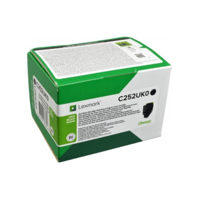 Lexmark [C2535] C252UK0 fekete eredeti toner