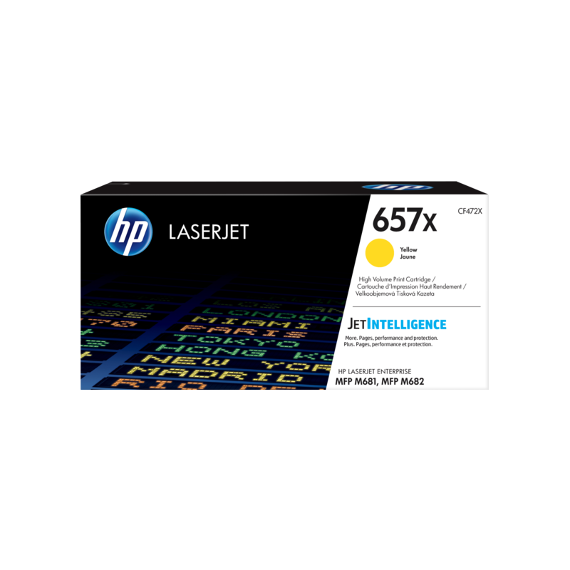 HP CF472X (657X) sárga eredeti toner