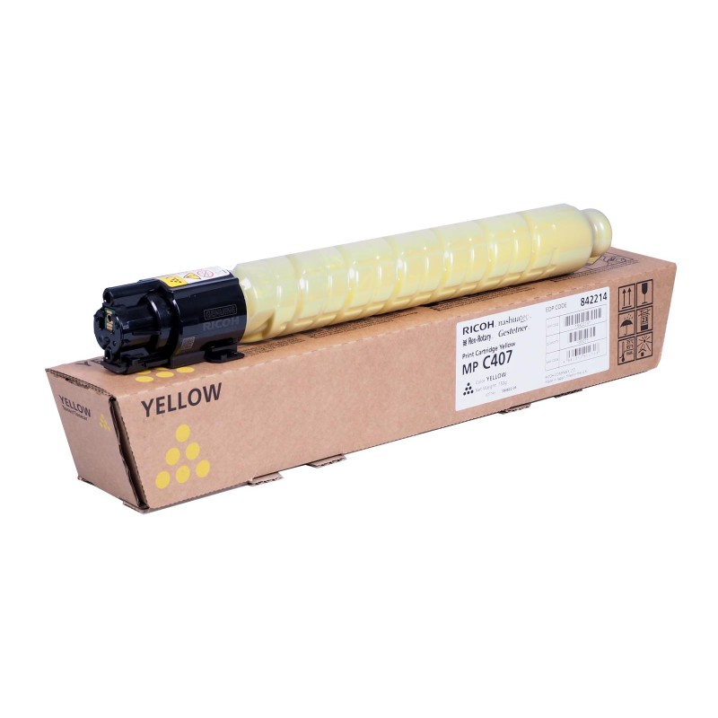 Ricoh MPC407 sárga eredeti toner (842214)