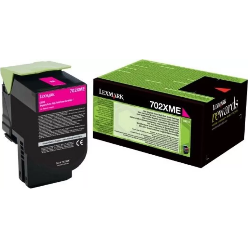 Lexmark [CS510] 70C2XME magenta eredeti toner