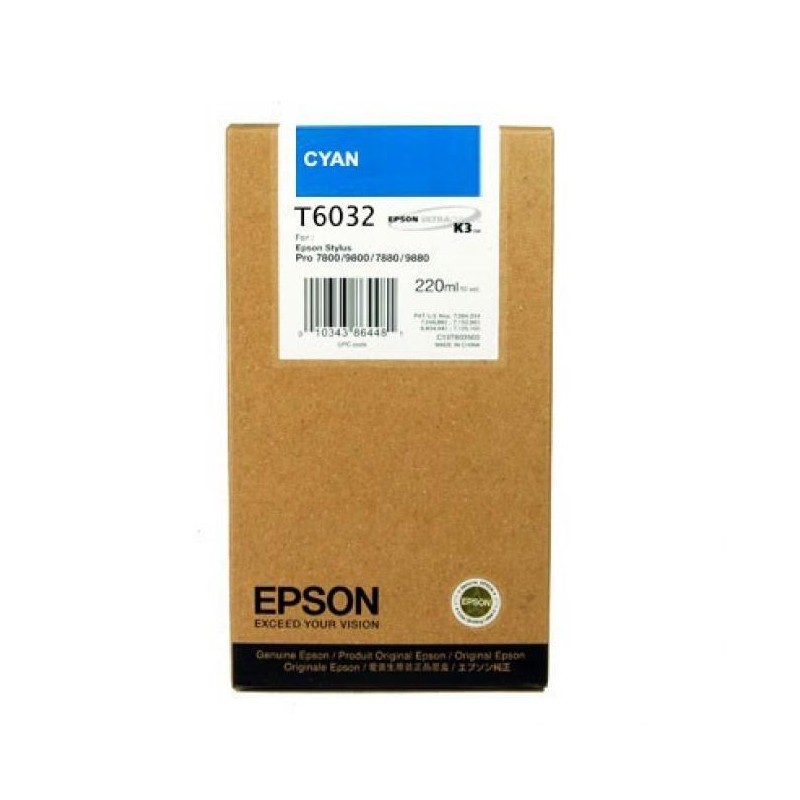 Epson T6032 kék eredeti tintapatron
