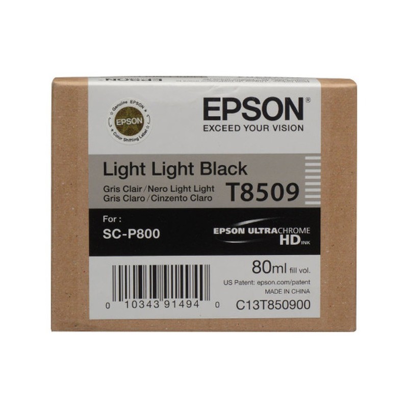 Epson T8509 light light fekete eredeti tintapatron