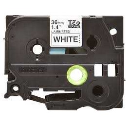 Brother TZE-261CIV csomagolás nélküli fehér alapon fekete eredeti feliratozó szalag