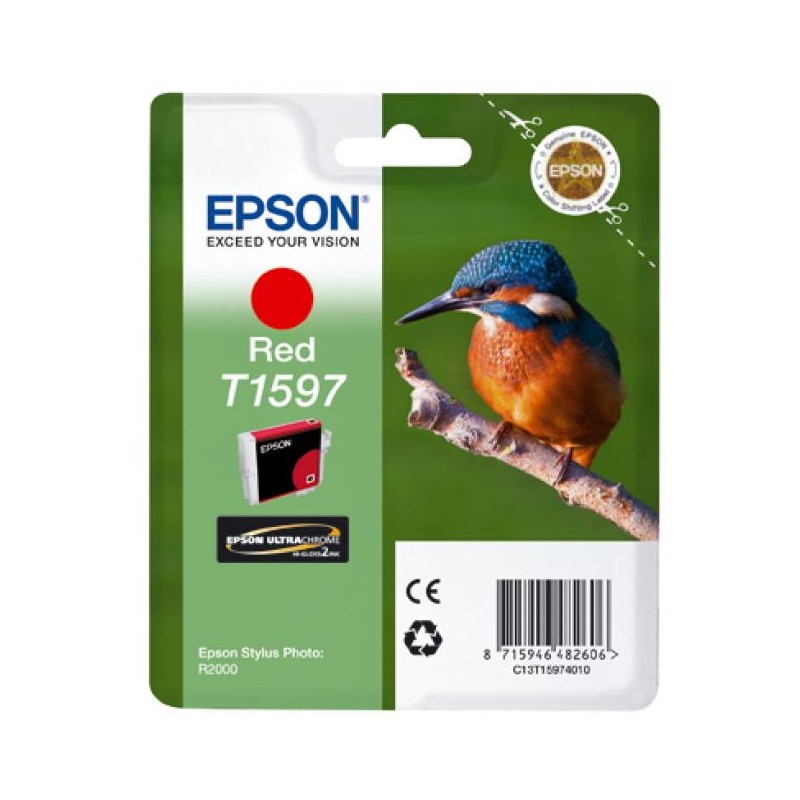 Epson T1597 piros eredeti tintapatron