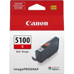 Canon PFI-5100R piros eredeti tintapatron