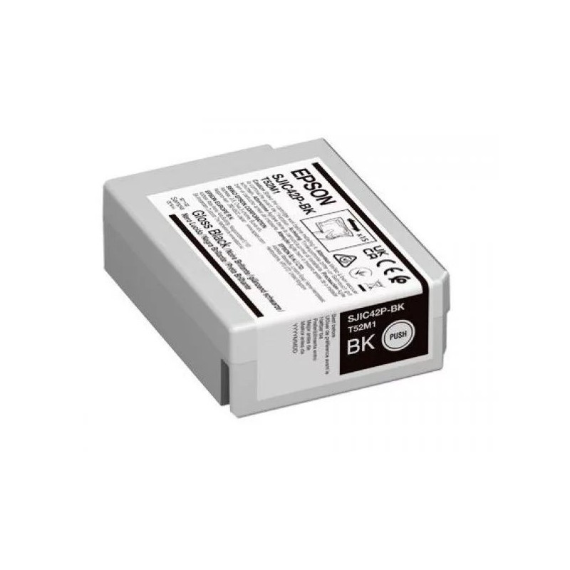 Epson SJIC42P(BK) C4000 fekete eredeti tintapatron