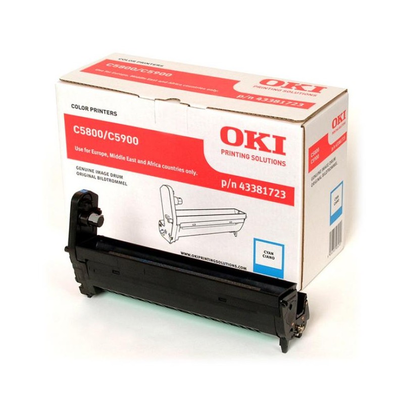 Oki [C-5800,C-5900] kék eredeti dobegység (43381723)