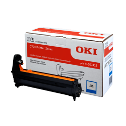 Oki C712 kék eredeti dobegység (46507415)