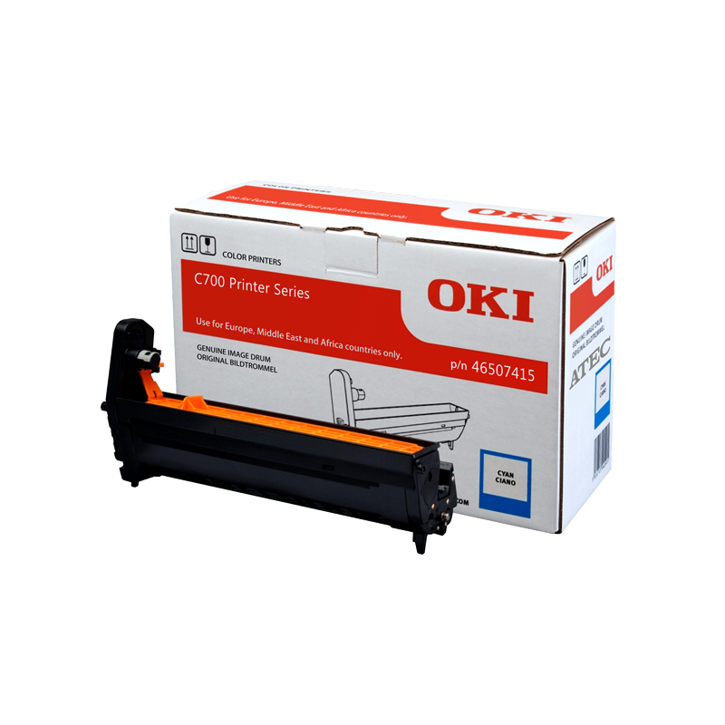 Oki C712 kék eredeti dobegység (46507415)
