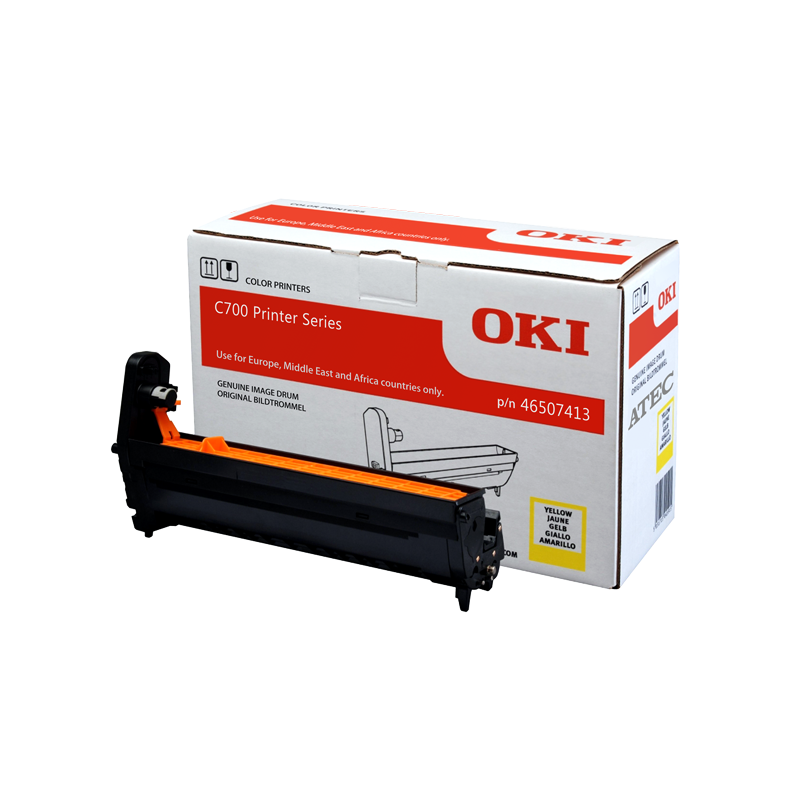 Oki C712 sárga eredeti dobegység (46507413)