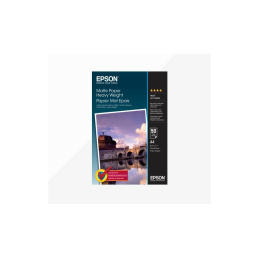 Epson S041256 matt vastag eredeti fotópapír (A4, 50 lap, 167g)