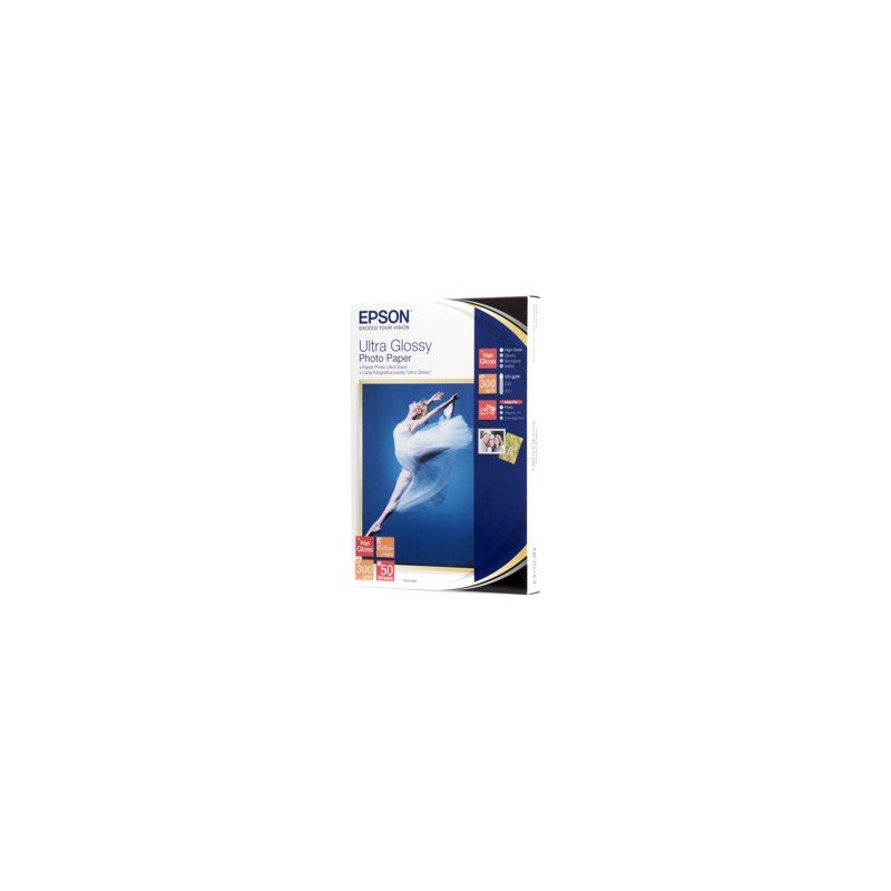 Epson S041943 ultra fényes eredeti fotópapír (10x15cm, 50 lap, 300g)